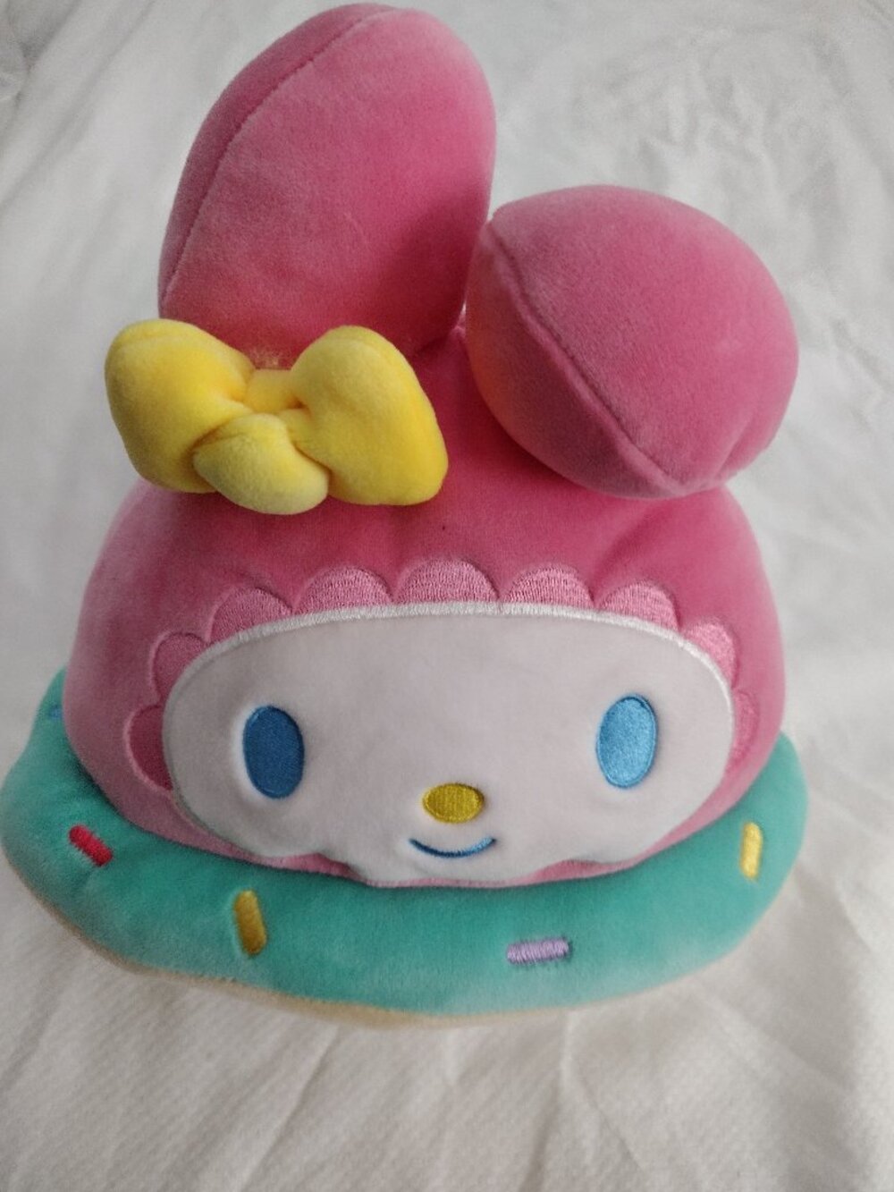 2023 Squishmallows My Melody 8" Plush Donut Float Sanrio Hello Kitty Pool Party